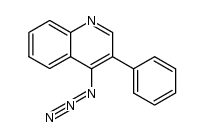 4-azido-3-phenylquinoline结构式