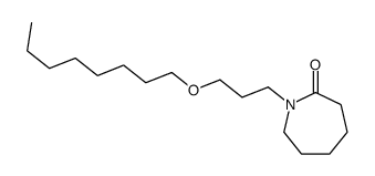 1-(3-octoxypropyl)azepan-2-one Structure