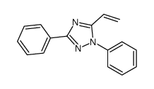 5-ethenyl-1,3-diphenyl-1,2,4-triazole结构式