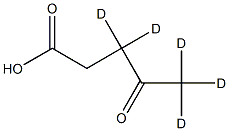 Levulinic-d5 Acid Structure