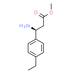 METHYL (3S)-3-AMINO-3-(4-ETHYLPHENYL)PROPANOATE图片