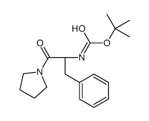 CARBAMIC ACID, [2-OXO-1-(PHENYLMETHYL)-2-(1-PYRROLIDINYL)ETHYL]-, 1,1-DIMETHYLETHYL ESTER, (S)- picture