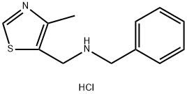 N-benzyl-1-(4-methyl-1,3-thiazol-5-yl)methanamine dihydrochloride Structure