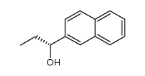 (R)-(+)-1-(naphthalen-2-yl)-1-propanol Structure