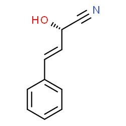 (S)- 2-HYDROXY-4-PHENYL-3-BUTENENITRILE Structure