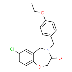 7-氯-4-(4-乙氧基苄基)-4,5-二氢苯并[f][1,4]氮氧杂卓-3(2H)-酮图片