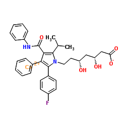 Atorvastatin calcium Structure