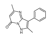 2,5-dimethyl-3-phenyl-1H-pyrazolo[1,5-a]pyrimidin-7-one Structure