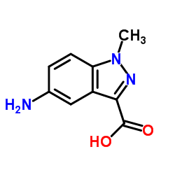 5-amino-1-methyl-1H-indazole-3-carboxylic acid picture