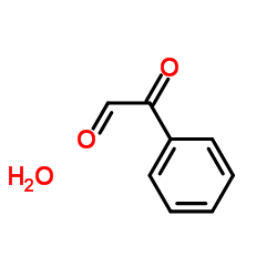 Oxo(phenyl)acetaldehyde hydrate (1:1)结构式