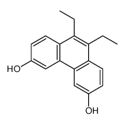 9,10-diethylphenanthrene-3,6-diol Structure