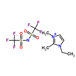 1-Ethyl-2,3-Dimethylimidazolium Bis(Trifluoromethanesulfonyl)Imide Structure