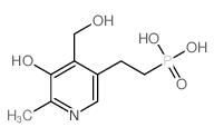 2-[5-hydroxy-4-(hydroxymethyl)-6-methyl-pyridin-3-yl]ethylphosphonic acid picture