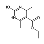 ETHYL 4,6-DIMETHYL-2-OXO-1,2,3,4-TETRAHYDROPYRIMIDINE-5-CARBOXYLATE结构式