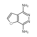 Furo[2,3-d]pyridazine, 4,7-diamino- (8CI) structure