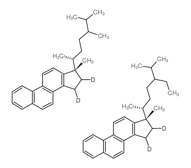 d2 c28 triaromatic sterane Structure