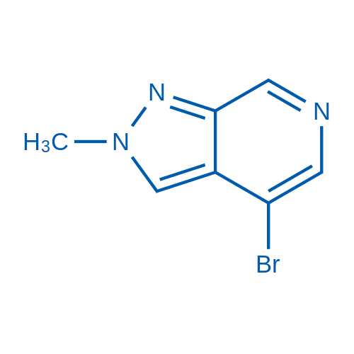 4-Bromo-2-methyl-2H-pyrazolo[3,4-c]pyridine picture