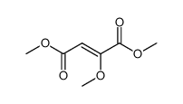 2-methoxy-fumaric acid dimethylester结构式