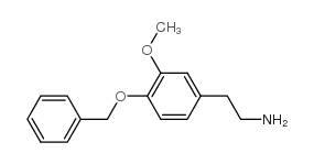 2-(4-(Benzyloxy)-3-methoxyphenyl)ethanamine Structure