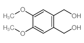 1,2-Benzenedimethanol,4,5-dimethoxy- Structure