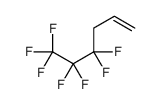 4,4,5,5,6,6,6-heptafluorohex-1-ene Structure