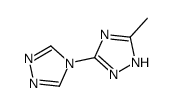 3,4-Bi-4H-1,2,4-triazole,5-methyl-(9CI) Structure