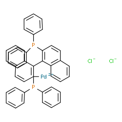 [(R)-(+)-2,2'-BIS(DIPHENYLPHOSPHINO)-1,1'-BINAPHTHYL]PALLADIUM(II) CHLORIDE picture