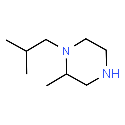 Piperazine, 2-methyl-1-(2-methylpropyl)-, (2S)- (9CI) Structure