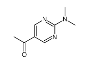 Ethanone, 1-[2-(dimethylamino)-5-pyrimidinyl]- (9CI)结构式