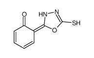 2-(5-MERCAPTO-1,3,4-OXADIAZOL-2-YL)PHENOL结构式