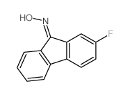 9H-Fluoren-9-one,2-fluoro-, oxime结构式