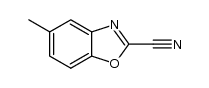 2-Benzoxazolecarbonitrile,5-methyl- picture