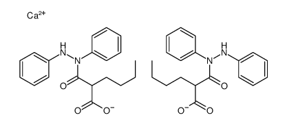 calcium bis[2-butyl-3-(1,2-diphenylhydrazino)-3-oxopropionate] picture