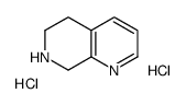 5,6,7,8-四氢-1,7-萘啶双盐酸盐结构式