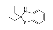 2,2-diethyl-3H-1,3-benzothiazole Structure