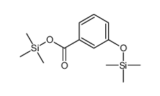 3-(Trimethylsiloxy)benzoic acid trimethylsilyl ester Structure