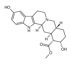 10-hydroxyyohimbine Structure