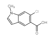 6-氯-1-甲基-1H-吲哚-5-羧酸图片