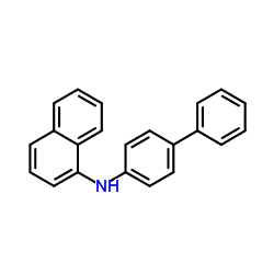 N-[1,1'-biphenyl]-4-yl-1-naphthalenamine structure