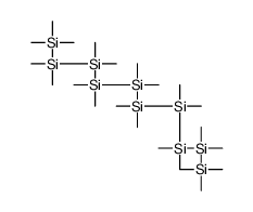 [dimethyl(trimethylsilyl)silyl]-[[[[[[dimethyl(trimethylsilyl)silyl]-dimethylsilyl]-dimethylsilyl]-dimethylsilyl]-dimethylsilyl]-dimethylsilyl]-dimethylsilane Structure