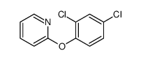 2-(2,4-dichlorophenoxy)pyridine structure