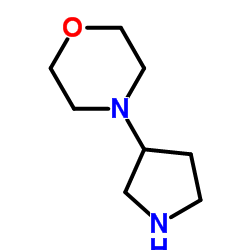 4-(3-Pyrrolidinyl)morpholine structure