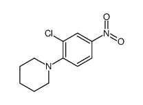 1-(2-Chloro-4-nitro-phenyl)-piperidine结构式