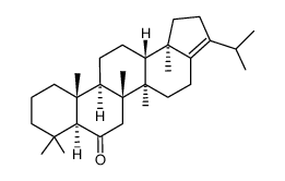 A'-neo-gammacer-17(21)-en-6-one结构式