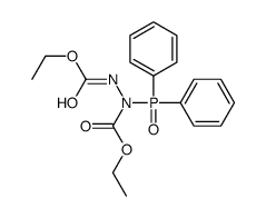 ethyl N-diphenylphosphoryl-N-(ethoxycarbonylamino)carbamate Structure