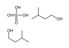 1-BUTANOL, 3-METHYL-, SULFATE (2:1) (9CI) structure