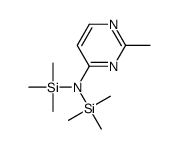 2-methyl-N,N-bis(trimethylsilyl)pyrimidin-4-amine Structure