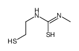 1-methyl-3-(2-sulfanylethyl)thiourea Structure