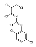 2,3-dichloro-N-[(2,5-dichlorophenyl)carbamoyl]propanamide结构式