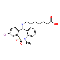 噻奈普汀结构式